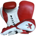 Athlete-X Boxing Gloves Leather Laceup