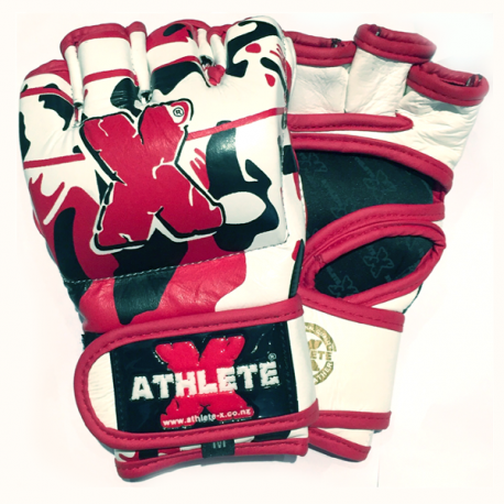 Athlete-X MMA / Combat  Leather Gloves - Camo 2